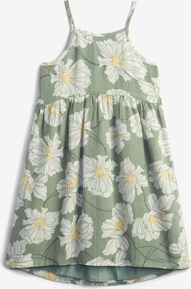 Halter Šaty dětské GAP | Zelená | Dívčí | XL - obrázek 1
