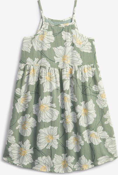 Halter Šaty dětské GAP | Zelená | Dívčí | XL - obrázek 2