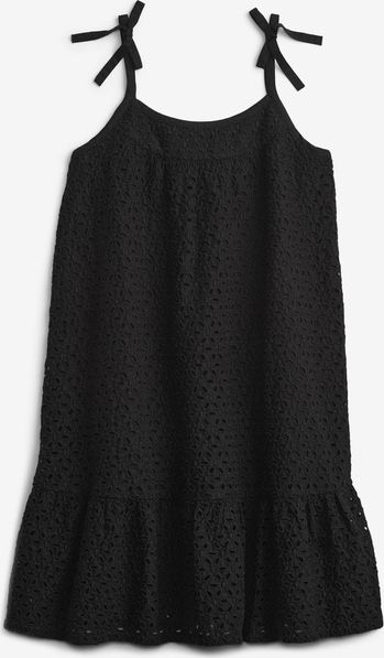Eyelet Trapeze Šaty dětské GAP | Černá | Dívčí | XL - obrázek 1