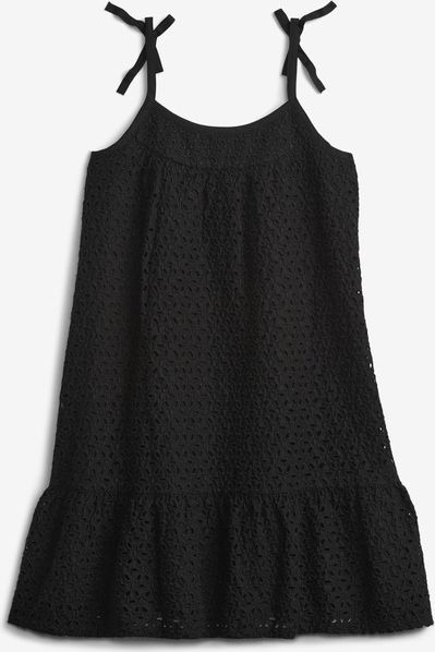 Eyelet Trapeze Šaty dětské GAP | Černá | Dívčí | XL - obrázek 2