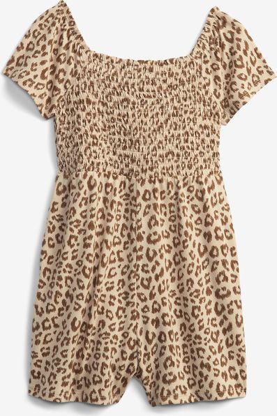 Smock Romper Overal dětský GAP | Hnědá | Dívčí | 5 let - obrázek 2