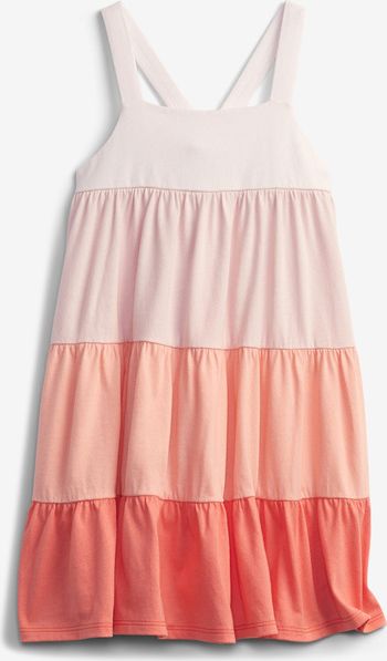 Color Trier Šaty dětské GAP | Oranžová | Dívčí | 4 roky