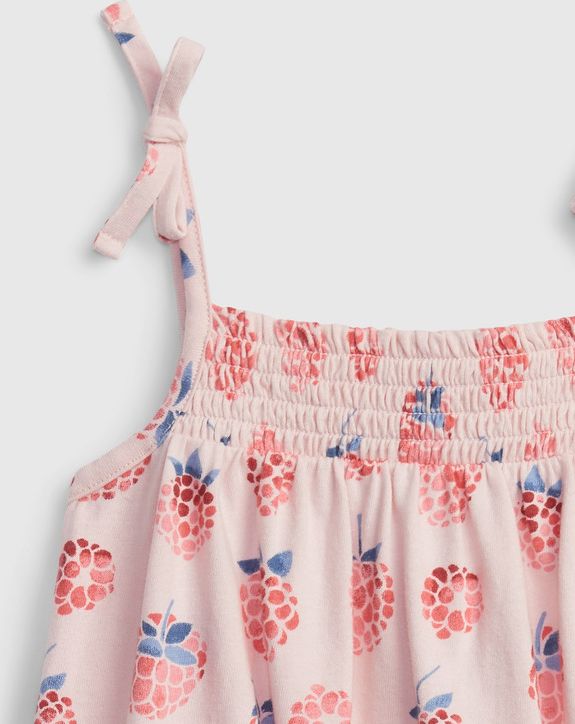 Tie Smock Šaty dětské GAP | Růžová | Dívčí | 4 roky - obrázek 3