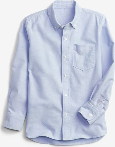 Oxford Košile dětská GAP | Modrá | Chlapecké | XL - obrázek 1