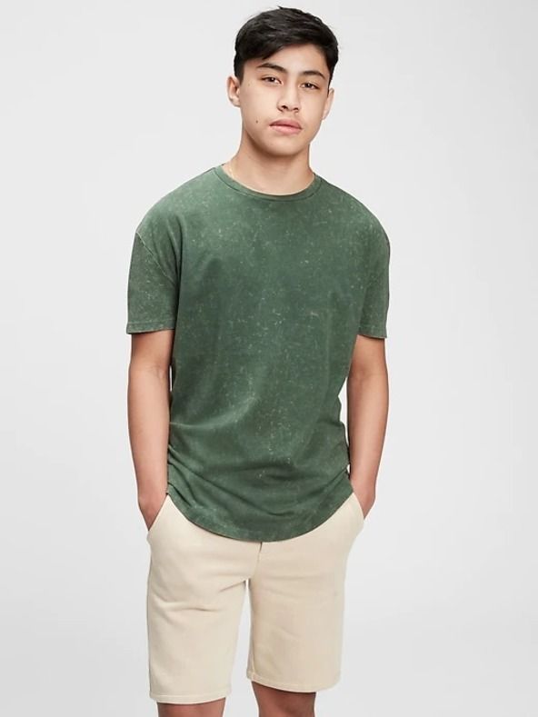 TW Curved HM Triko dětské GAP | Zelená | Chlapecké | XL - obrázek 1
