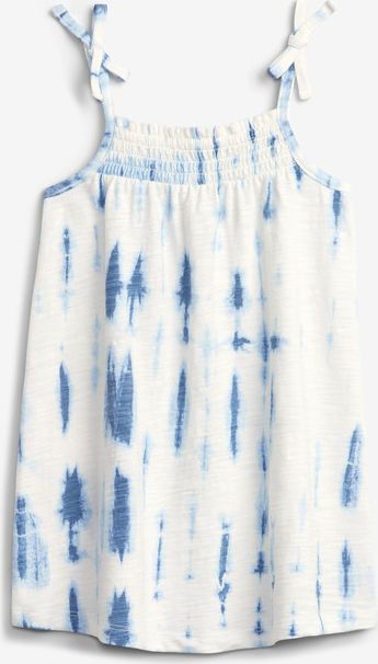 Tie-Dye Smocked Šaty dětské GAP | Modrá Bílá | Dívčí | 3 roky - obrázek 1