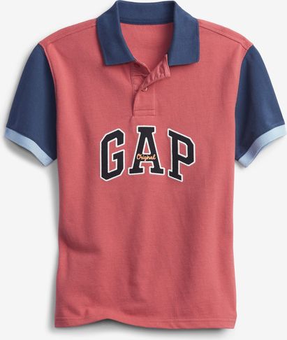 Polo triko dětské GAP | Červená | Chlapecké | XXL - obrázek 1