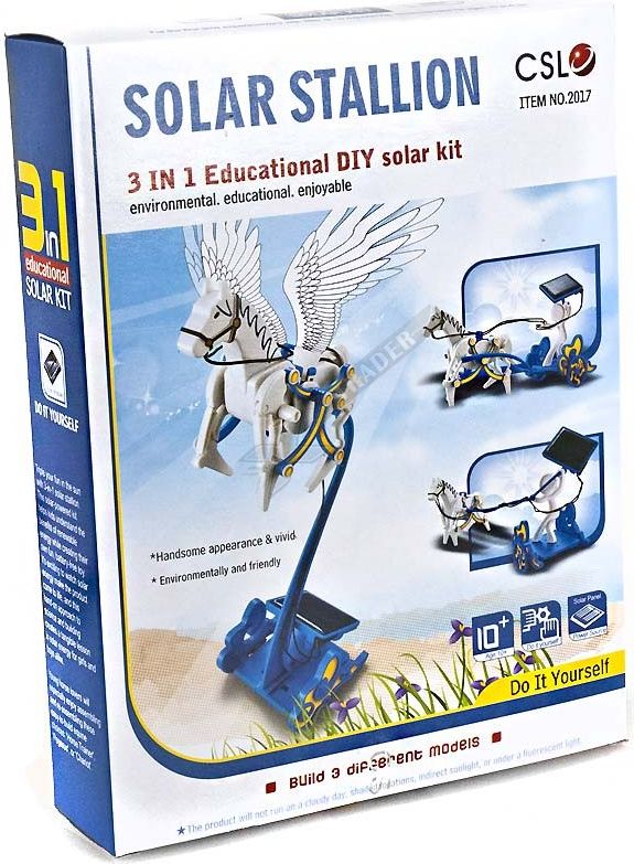 Solární stavebnice Solarkit 3v1 koník - obrázek 1