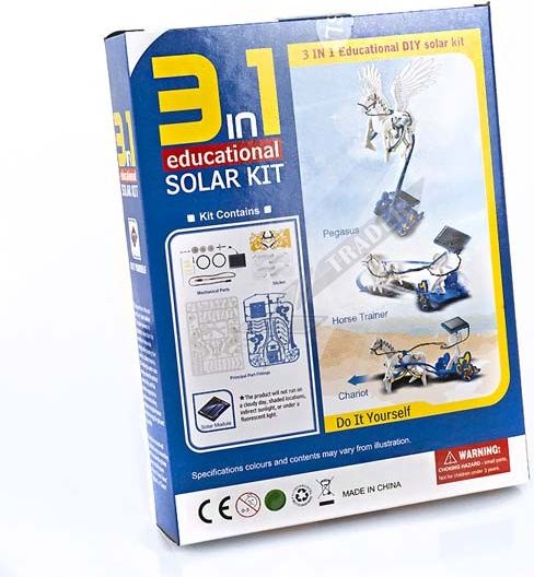 Solární stavebnice Solarkit 3v1 koník - obrázek 2