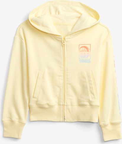 Logo Mikina dětská GAP | Žlutá | Dívčí | XL - obrázek 1