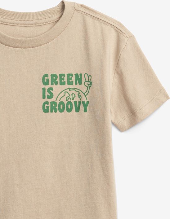 Gen Good Graphic Triko dětské GAP | Hnědá | Chlapecké | 3 roky - obrázek 3