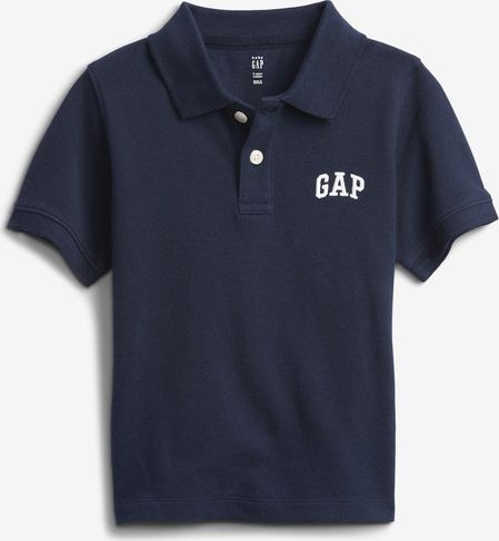 Logo Solid Polo triko dětské GAP | Modrá | Chlapecké | 5 let - obrázek 1