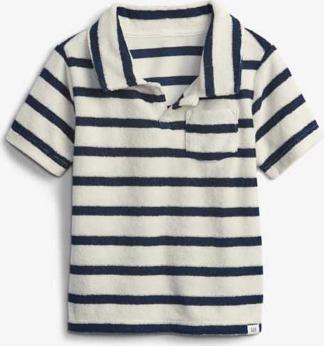 Polo triko dětské GAP | Modrá Bílá | Chlapecké | 18-24 měsíců - obrázek 1