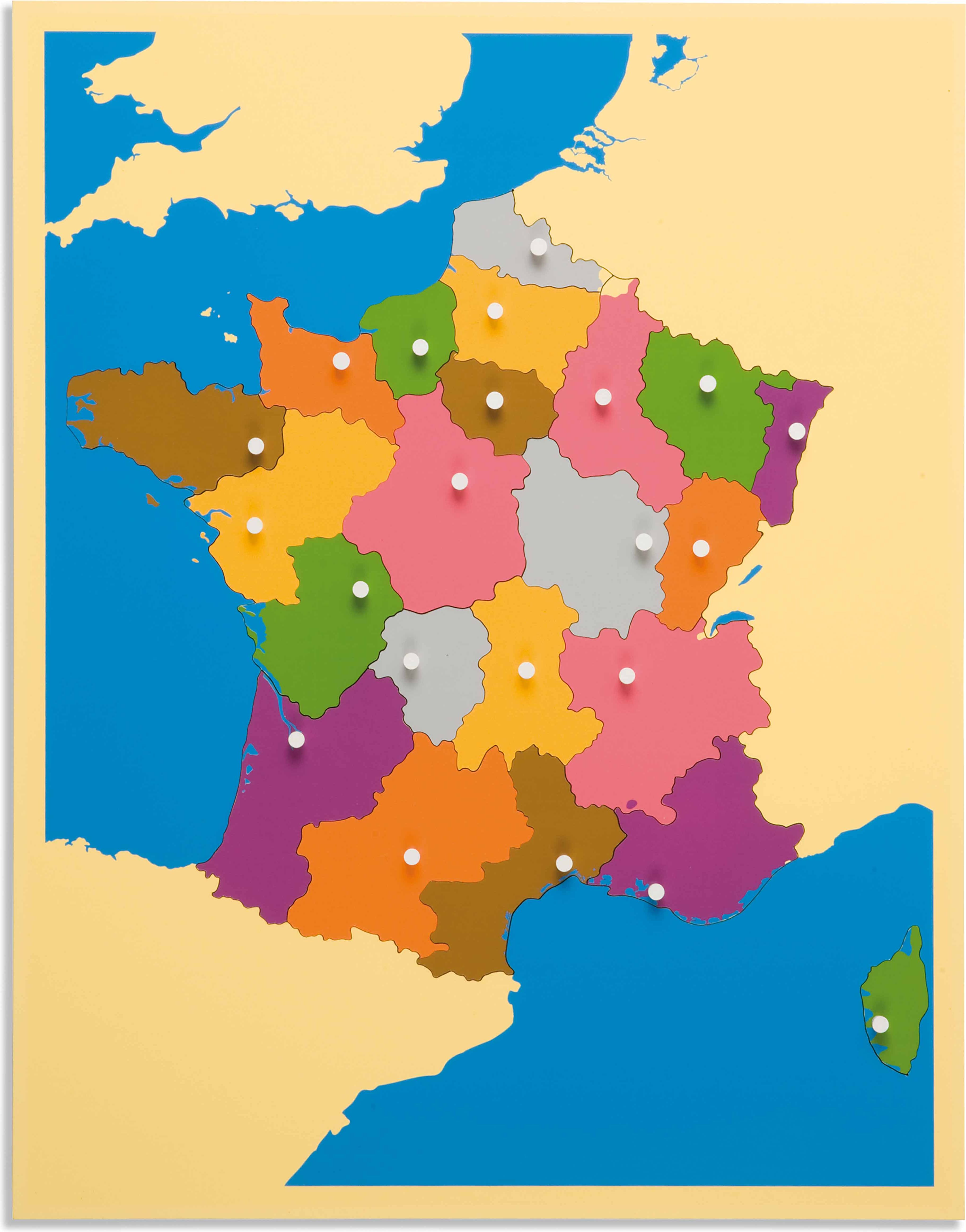 Nienhuis Montessori Puzzle Map: France - obrázek 1
