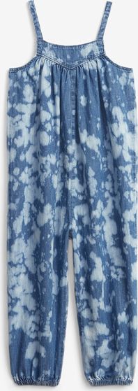 Tie-Dye Denim Overal dětský GAP | Modrá | Dívčí | 3 roky - obrázek 1