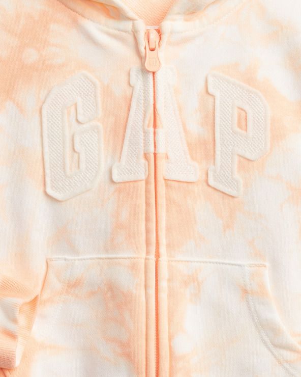 Mikina dětská GAP | Bílá Oranžová | Chlapecké | 18-24 měsíců - obrázek 3