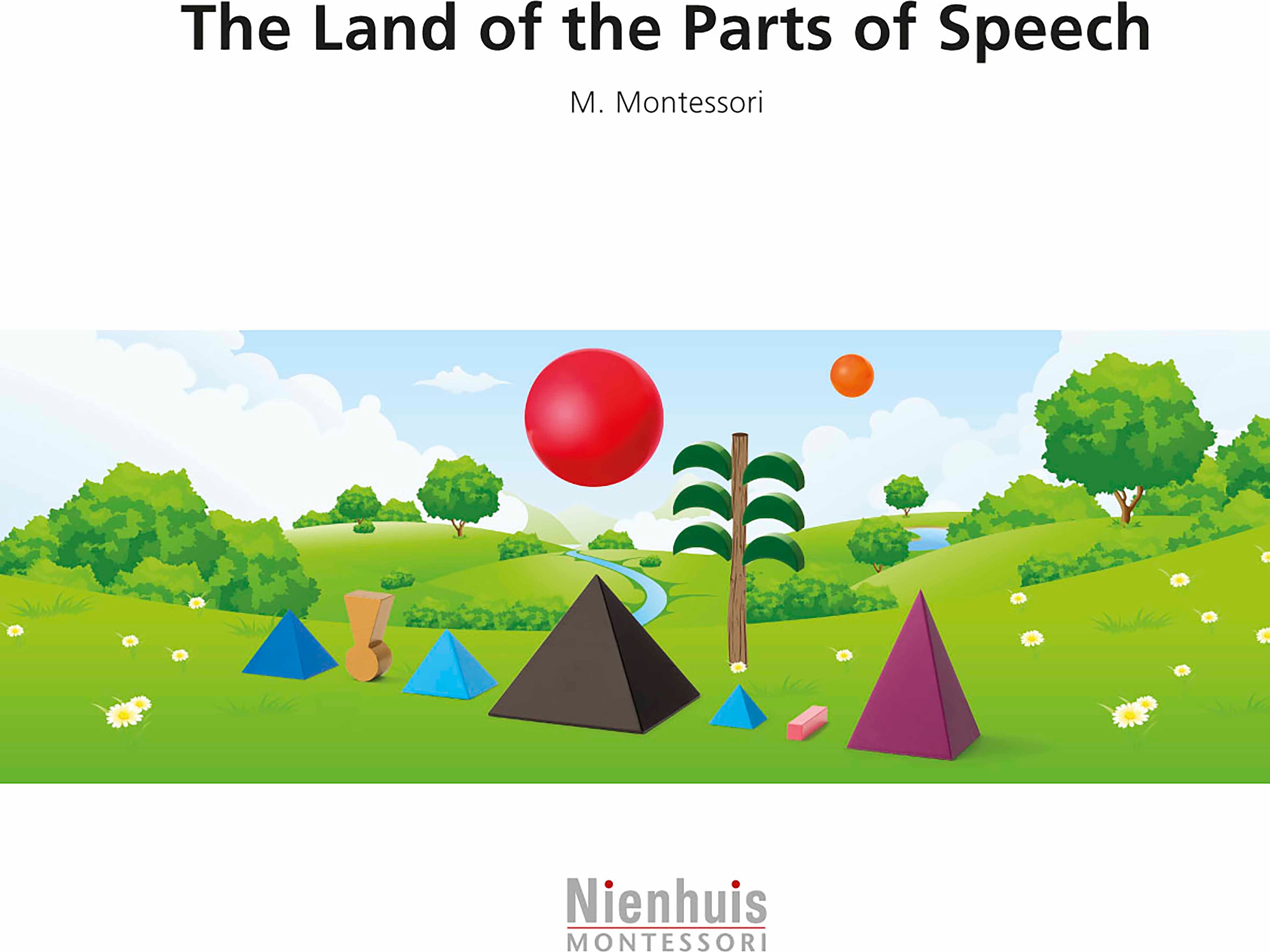Nienhuis Montessori Land Of The Parts Of Speech - obrázek 1