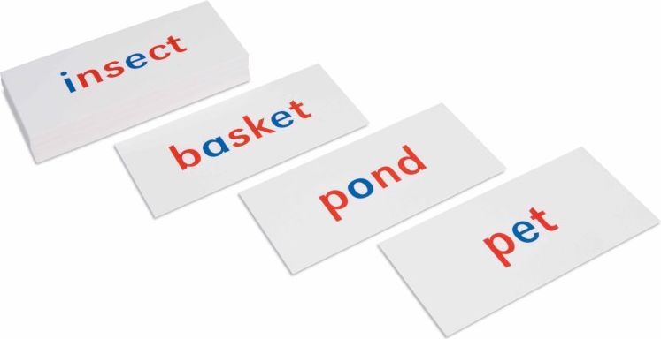 Nienhuis Montessori Phonetic Flash Cards - obrázek 1