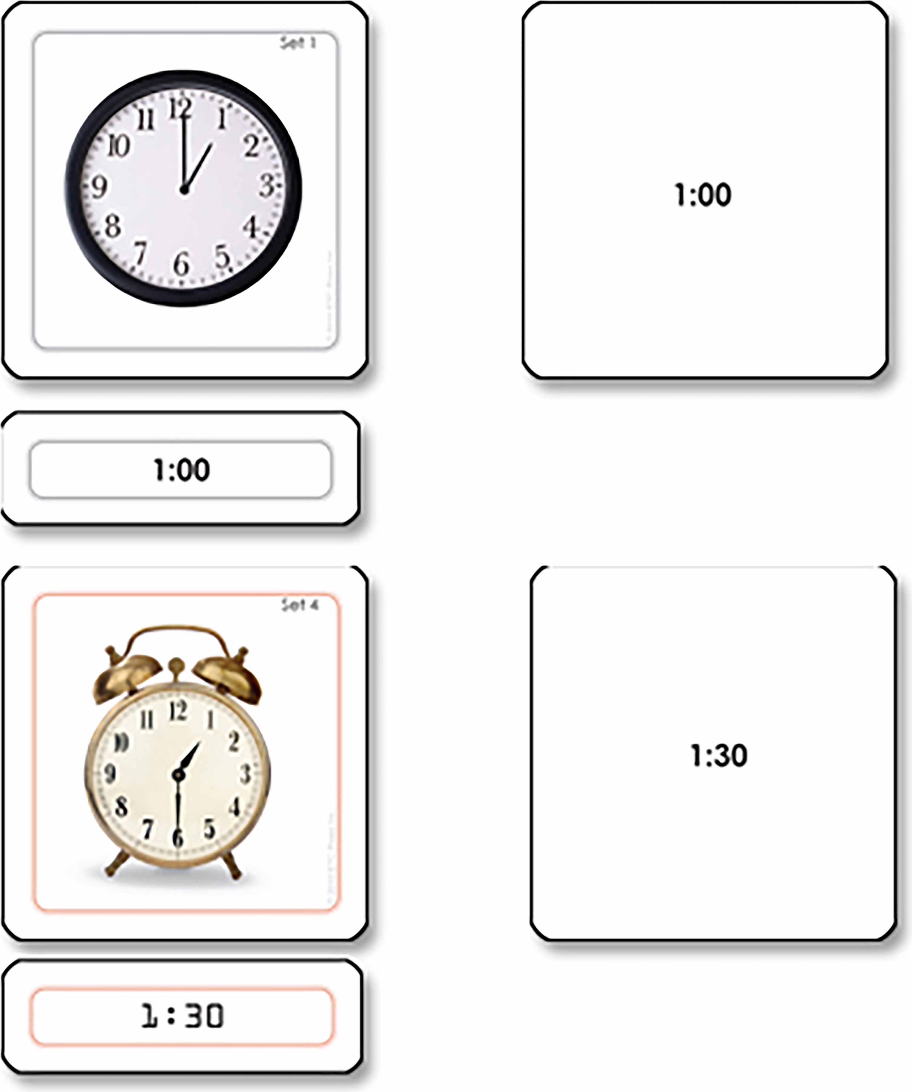 Nienhuis Montessori Telling Time (Beginning) - obrázek 1
