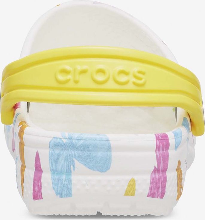 Crocs bílé dívčí vzorované boty - 25-26 - obrázek 2