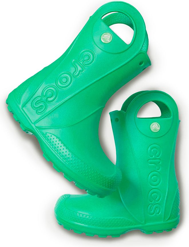 Crocs zelené dětské holínky - 22-23 - obrázek 3