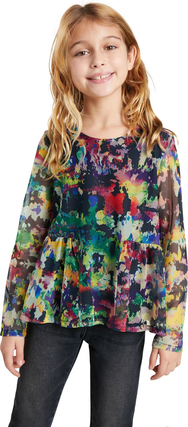 Desigual zeleno-modré tričko Monarca - 146-152 - obrázek 1