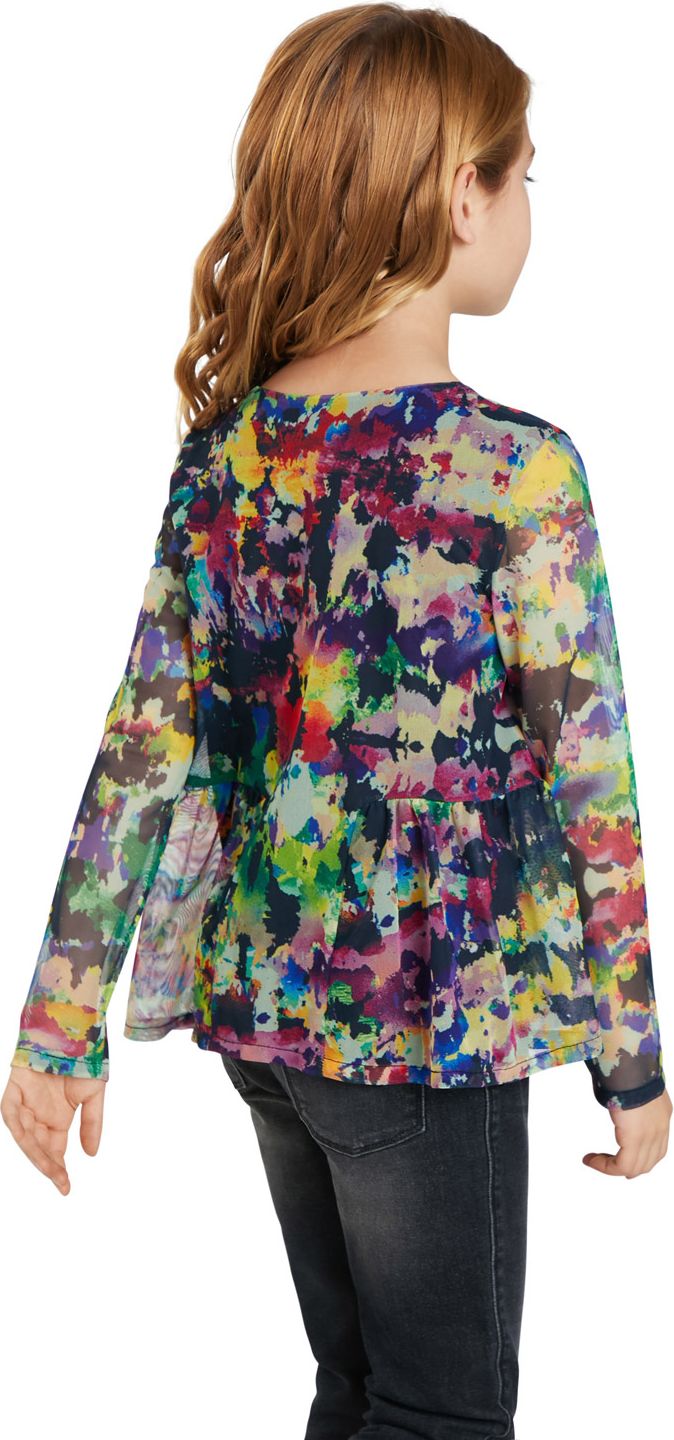 Desigual zeleno-modré tričko Monarca - 146-152 - obrázek 2