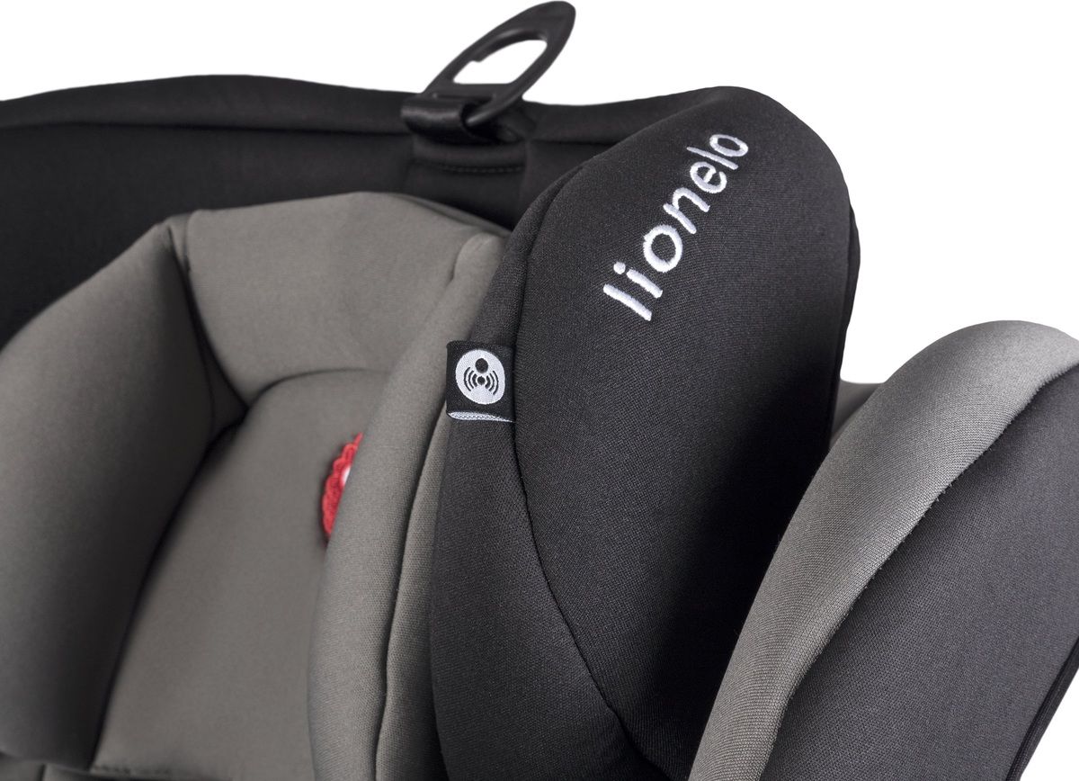 Dětská autosedačka LIONELO Bastian šedá - obrázek 5