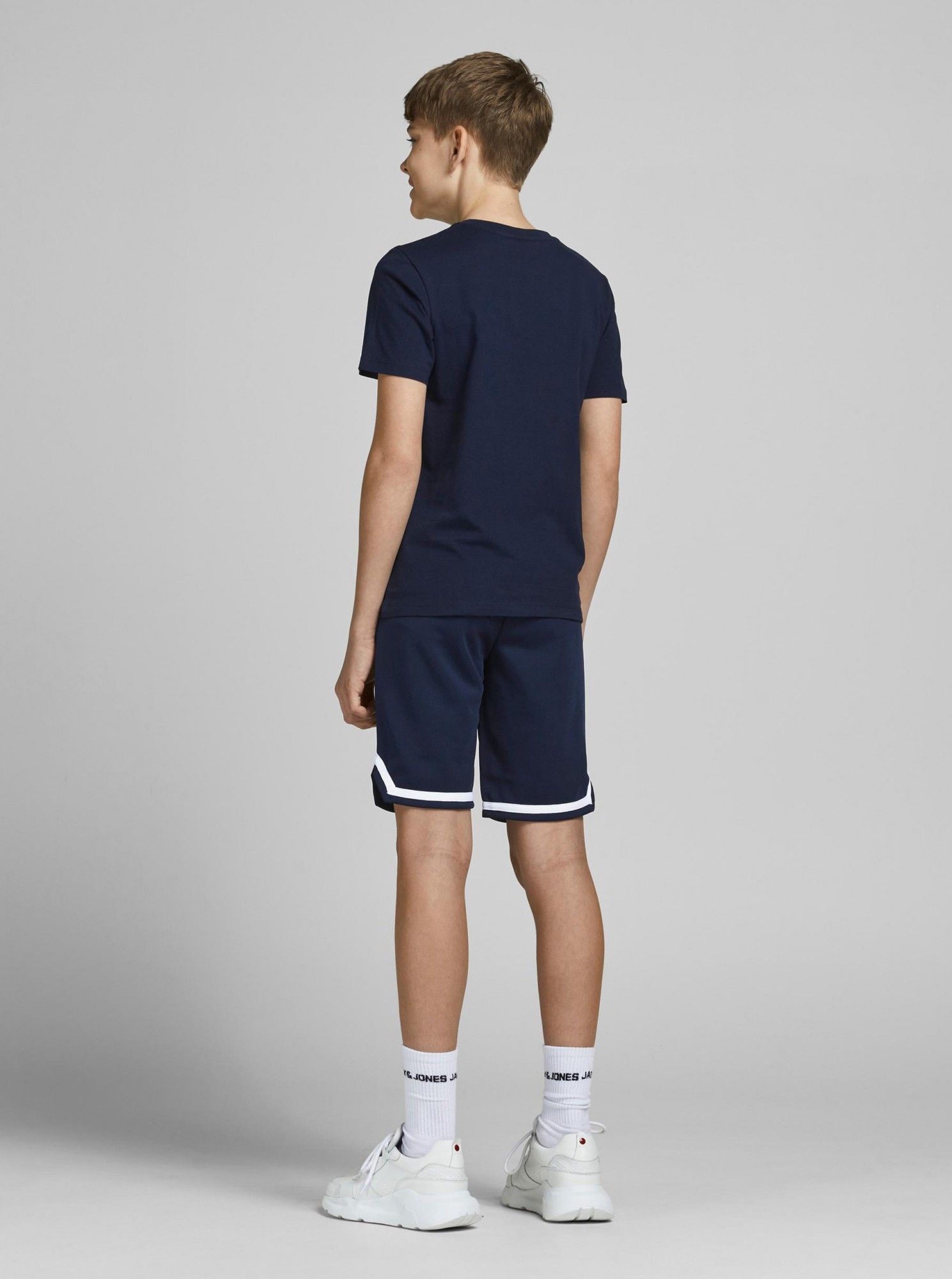 Jack & Jones modré chlapecké kraťasy Legends - 140 - obrázek 2
