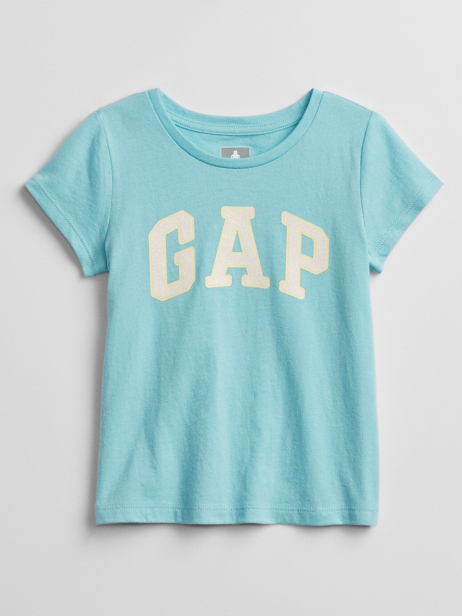 GAP tyrkysové dívčí tričko Logo - 12-18M - obrázek 1