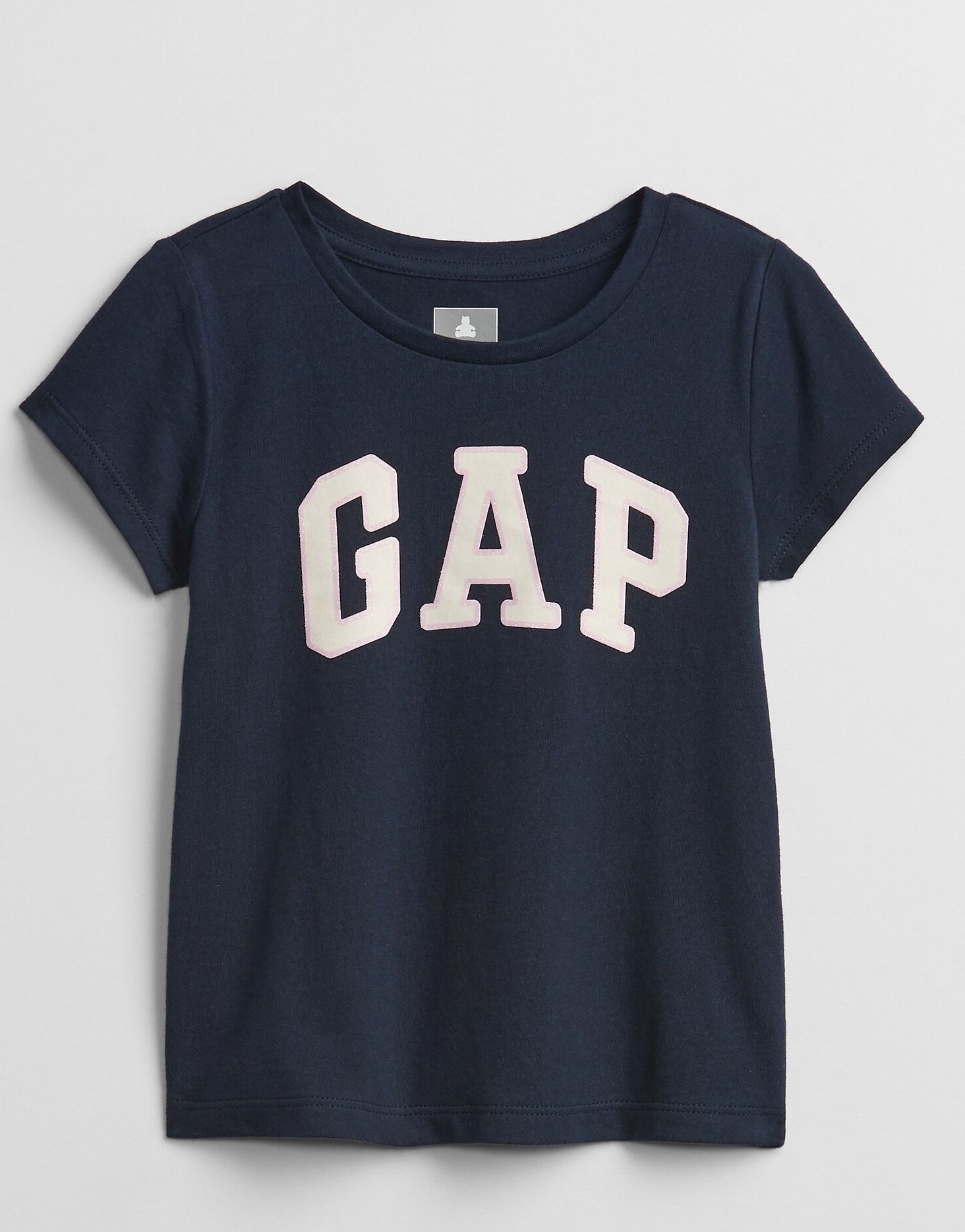 GAP černé dívčí tričko Logo - 12-18M - obrázek 1