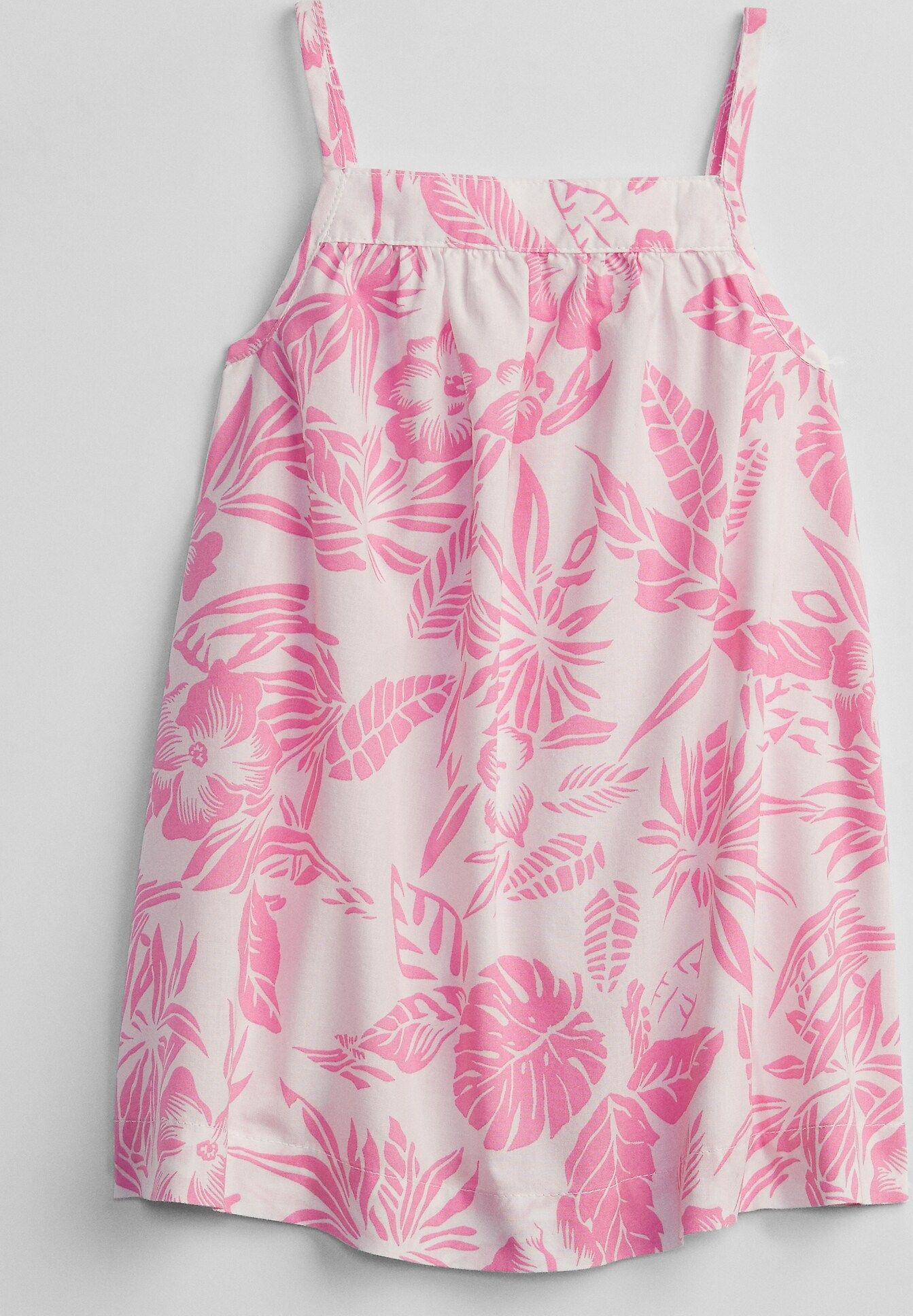 GAP bílé baby šaty Floral - 3-6M - obrázek 1