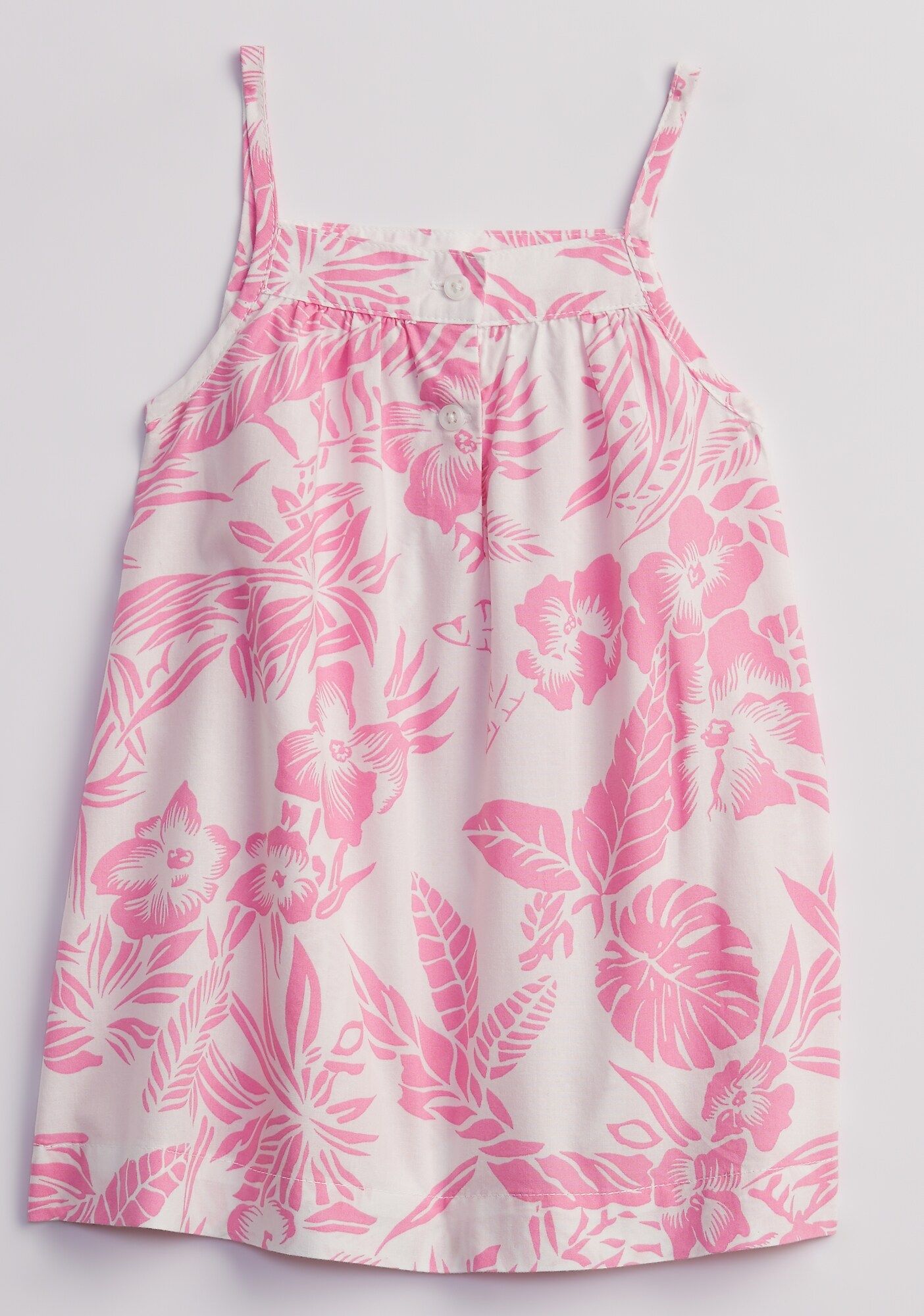 GAP bílé baby šaty Floral - 3-6M - obrázek 2