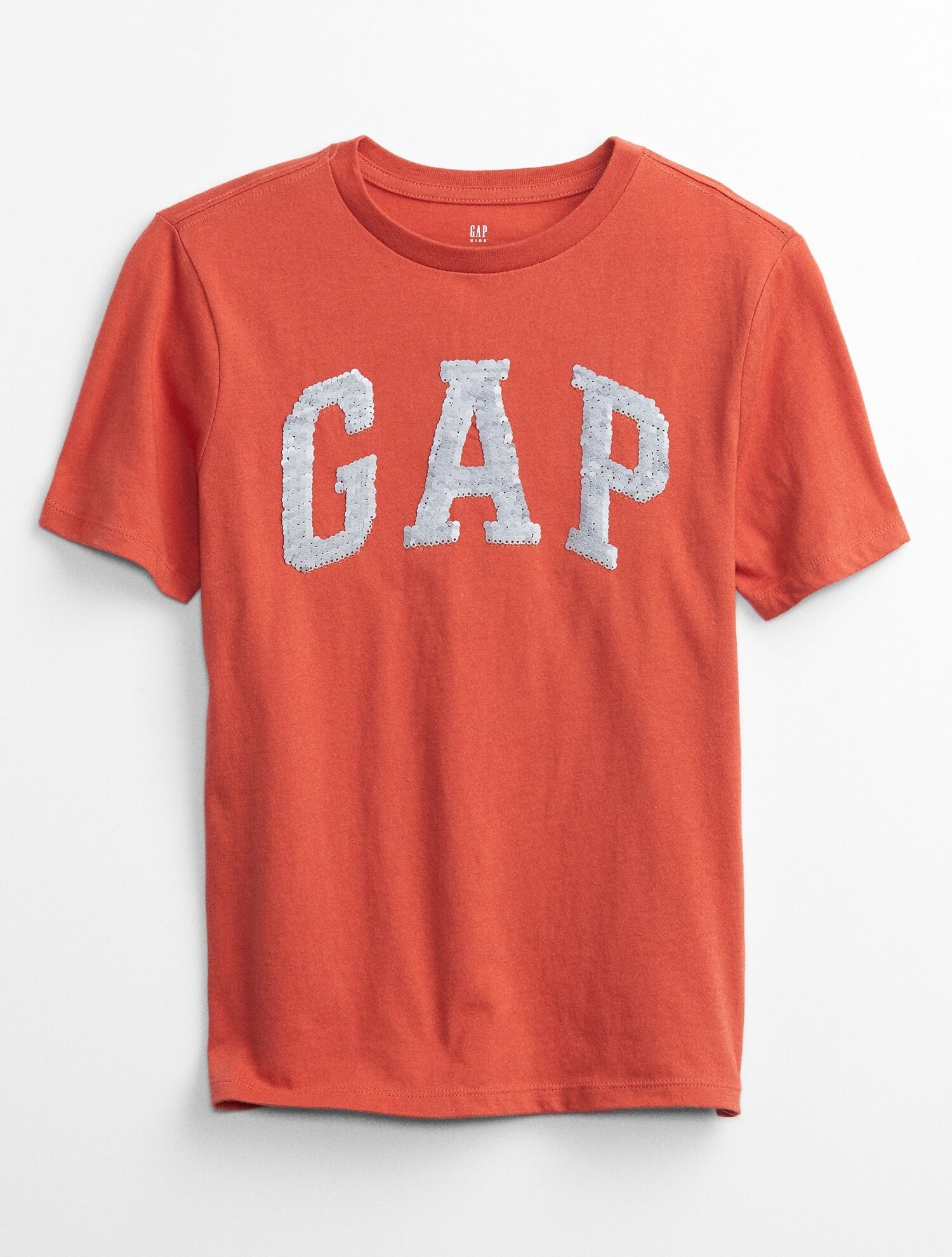 GAP červené dětské tričko Logo interact graphic t-shirt - XS - obrázek 2