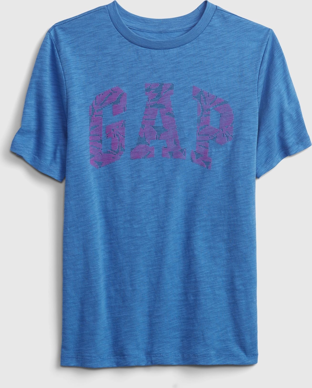GAP modré dětské tričko Logo t-shirt - XS - obrázek 1