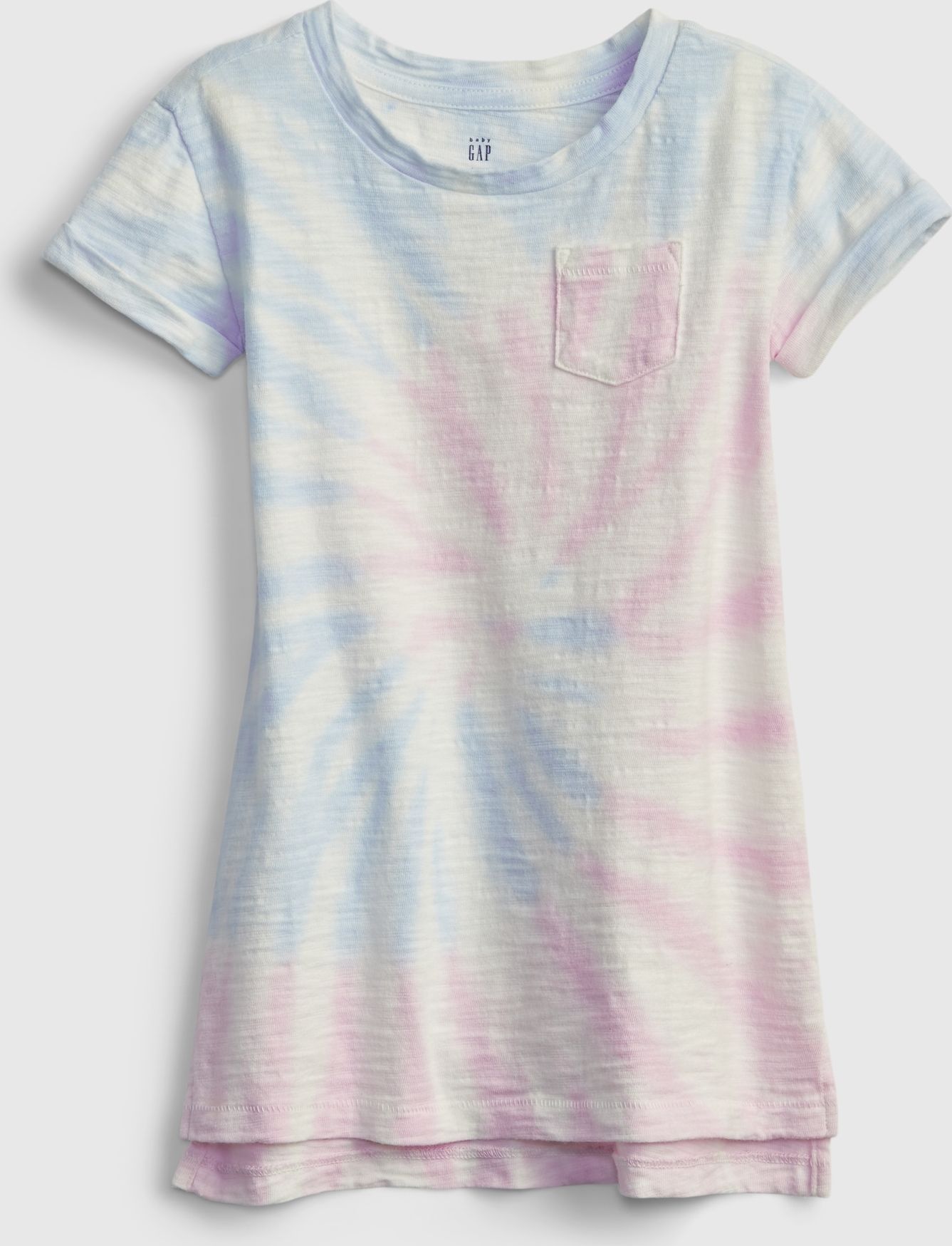 GAP barevné dětské šaty t-shirt dress - 12-18M - obrázek 1