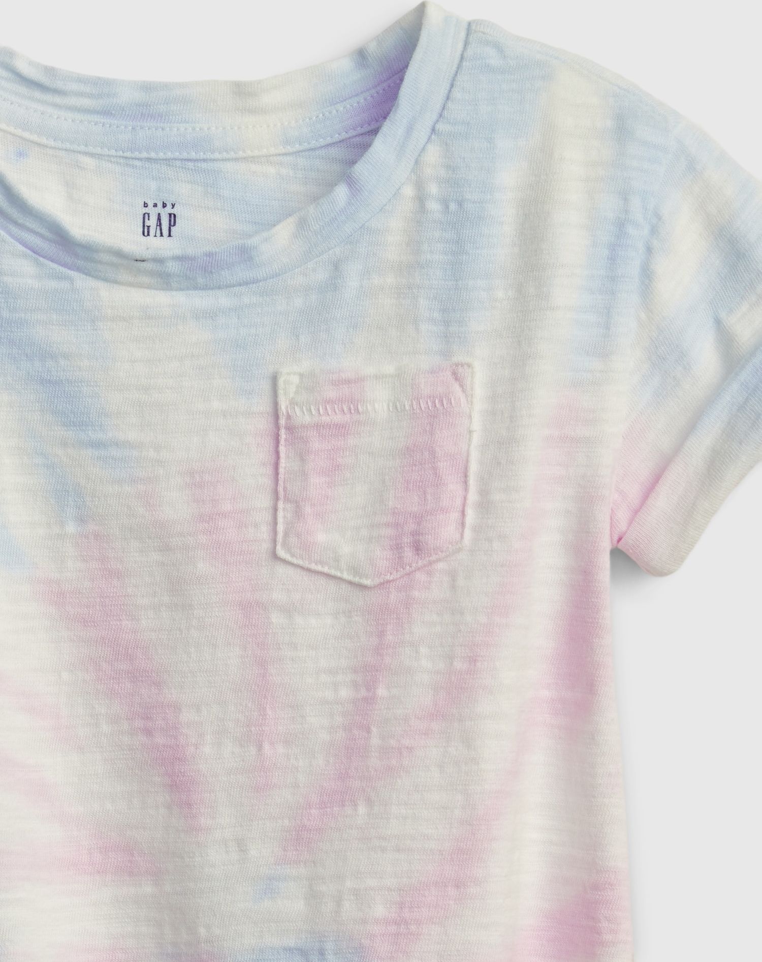 GAP barevné dětské šaty t-shirt dress - 12-18M - obrázek 3