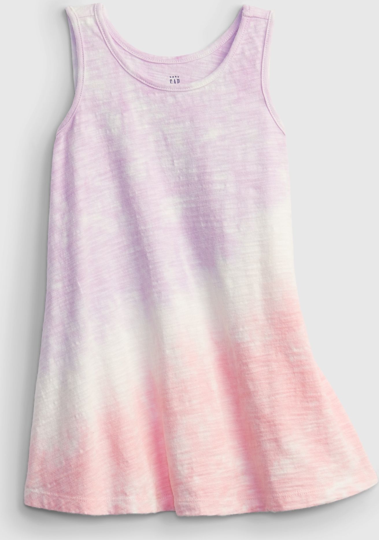 GAP růžové dětské šaty tie-dye tank dress - 12-18M - obrázek 1
