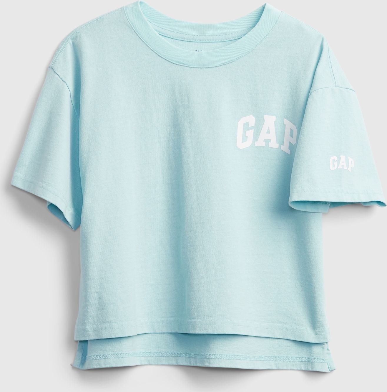 GAP modré dětské tričko Logo updolx t-shirt - XS - obrázek 1