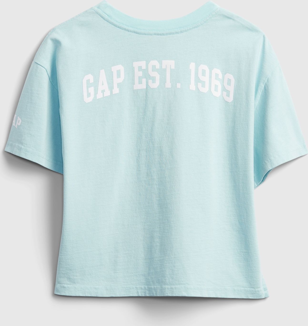 GAP modré dětské tričko Logo updolx t-shirt - XS - obrázek 2