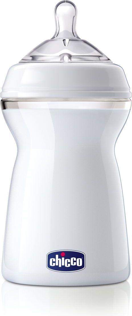 CHICCO Láhev kojenecká Natural Feeling 330 ml neutral 6m+ - obrázek 1