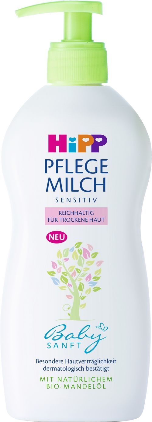 HiPP Babysanft Tělové mléko pro suchou pokožku 300 ml - obrázek 1