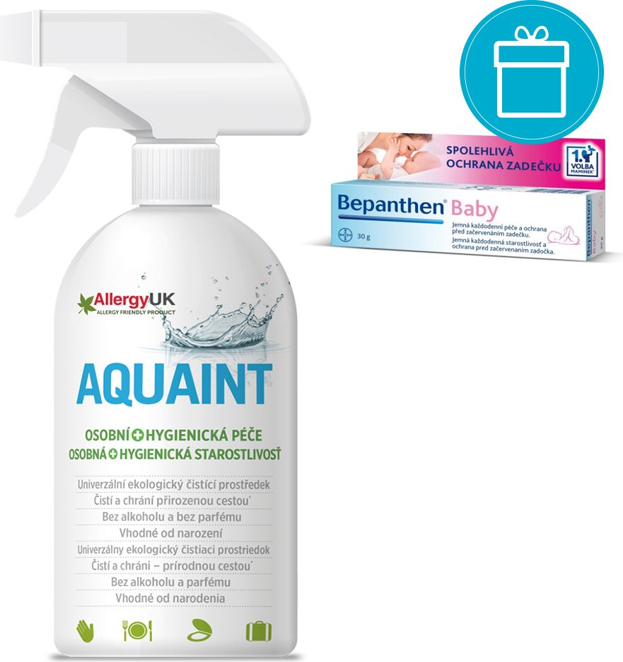 BEPANTHEN Baby Mast (30 g) + AQUAINT 500 ml - obrázek 1
