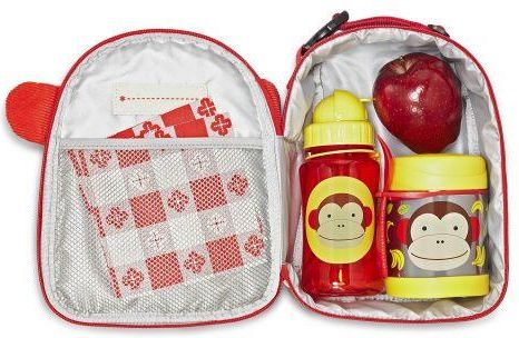 SKIP HOP Zoo Termoska na jídlo se lžičko/vidličkou Opička 325 ml, 3+ + AQUAINT 500 ml - obrázek 6