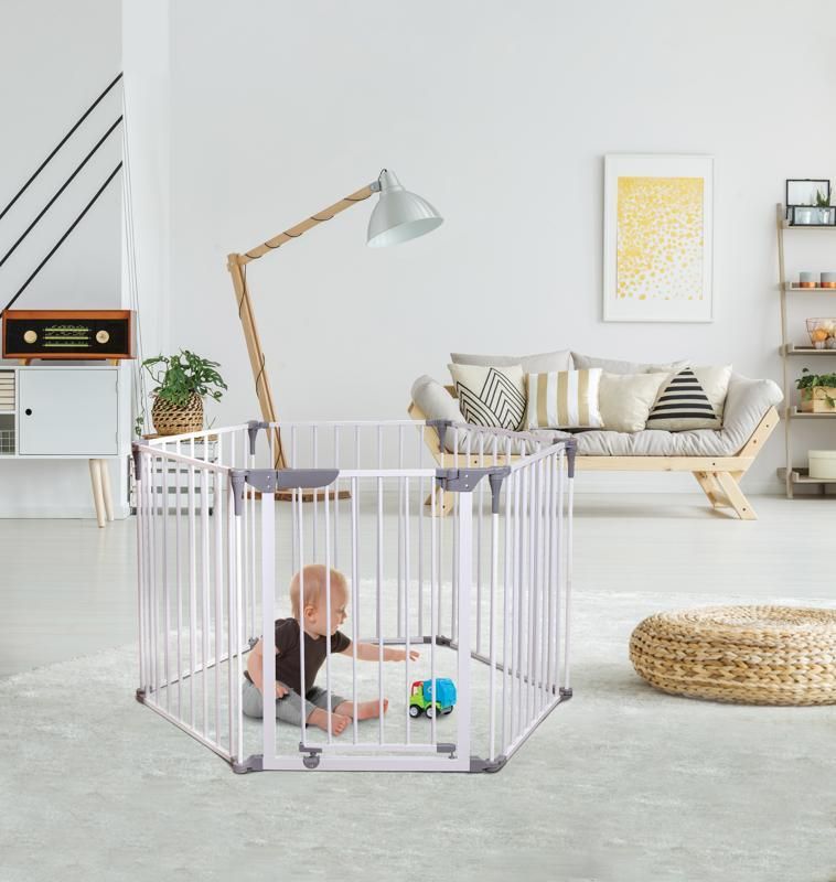 DREAMBABY Ohrádka bezpečnostní 3v1 bílá - obrázek 6