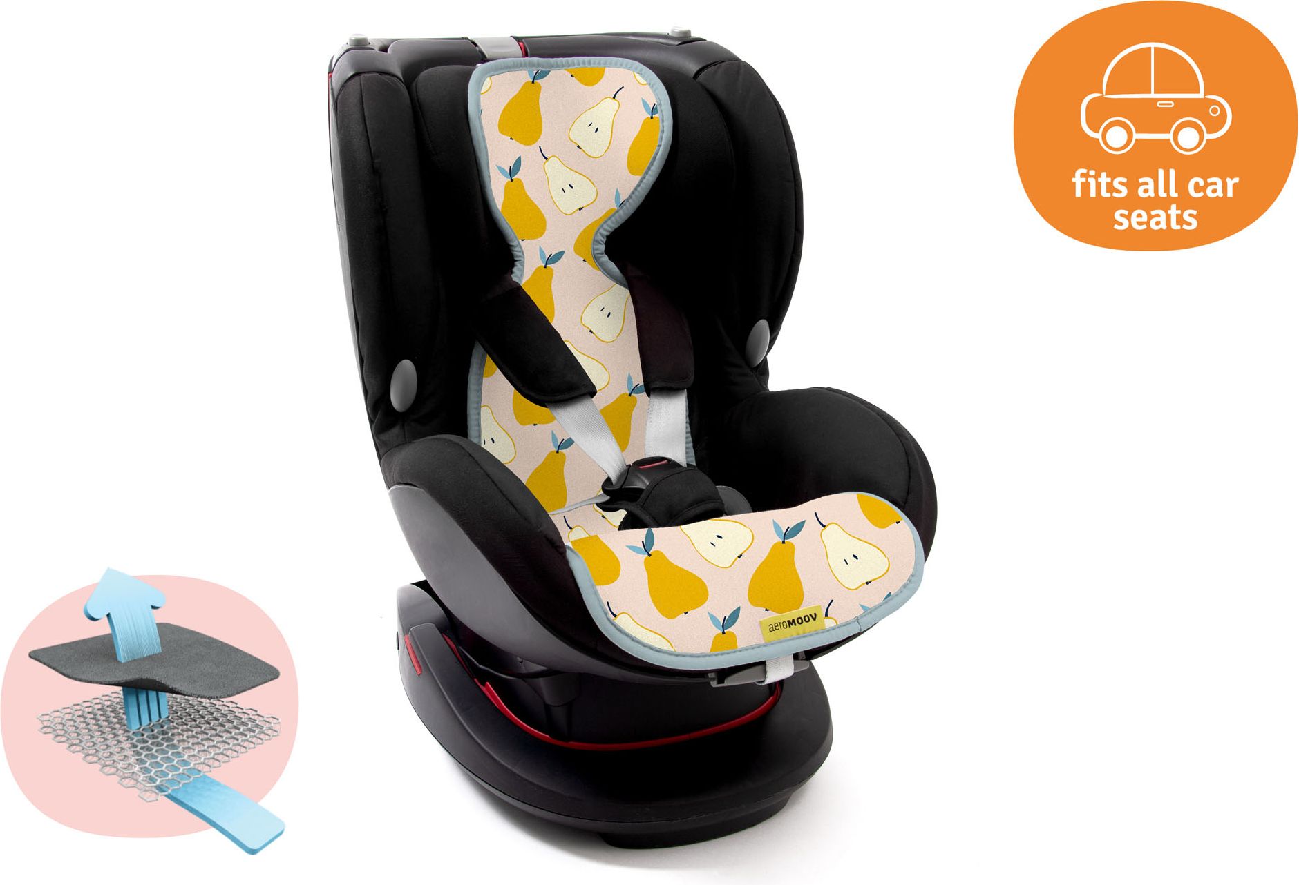 AEROMOOV Vložka do autosedačky Pears 9-18 kg Limited - obrázek 2