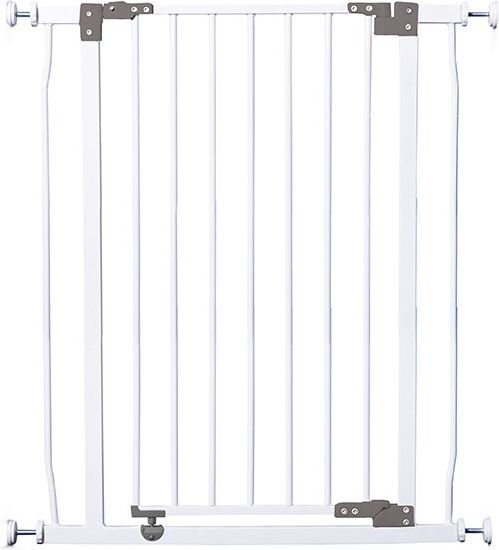 DREAMBABY Zábrana Liberty bezpečnostní extra-vysoká 75-81 cm bílá - obrázek 1