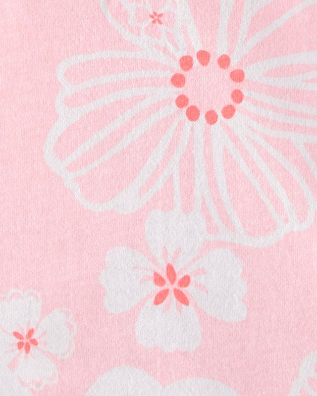 CARTER'S Body tílko Pink Floral dívka 3 m, vel. 62 - obrázek 2