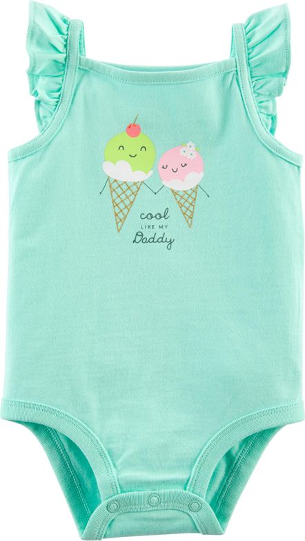 CARTER'S Body tílko Blue dívka 12 m, vel. 80 - obrázek 1