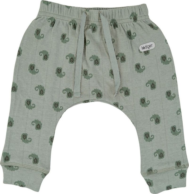 LODGER Tepláčky dětské Jogger Flame Tribe Silt Green vel. 56 - obrázek 1
